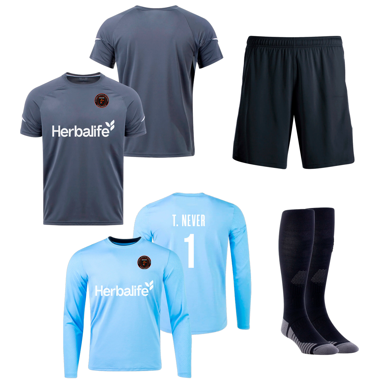 Kit Requerido de Uniformes Portero- Equipos Mayores B, C y D