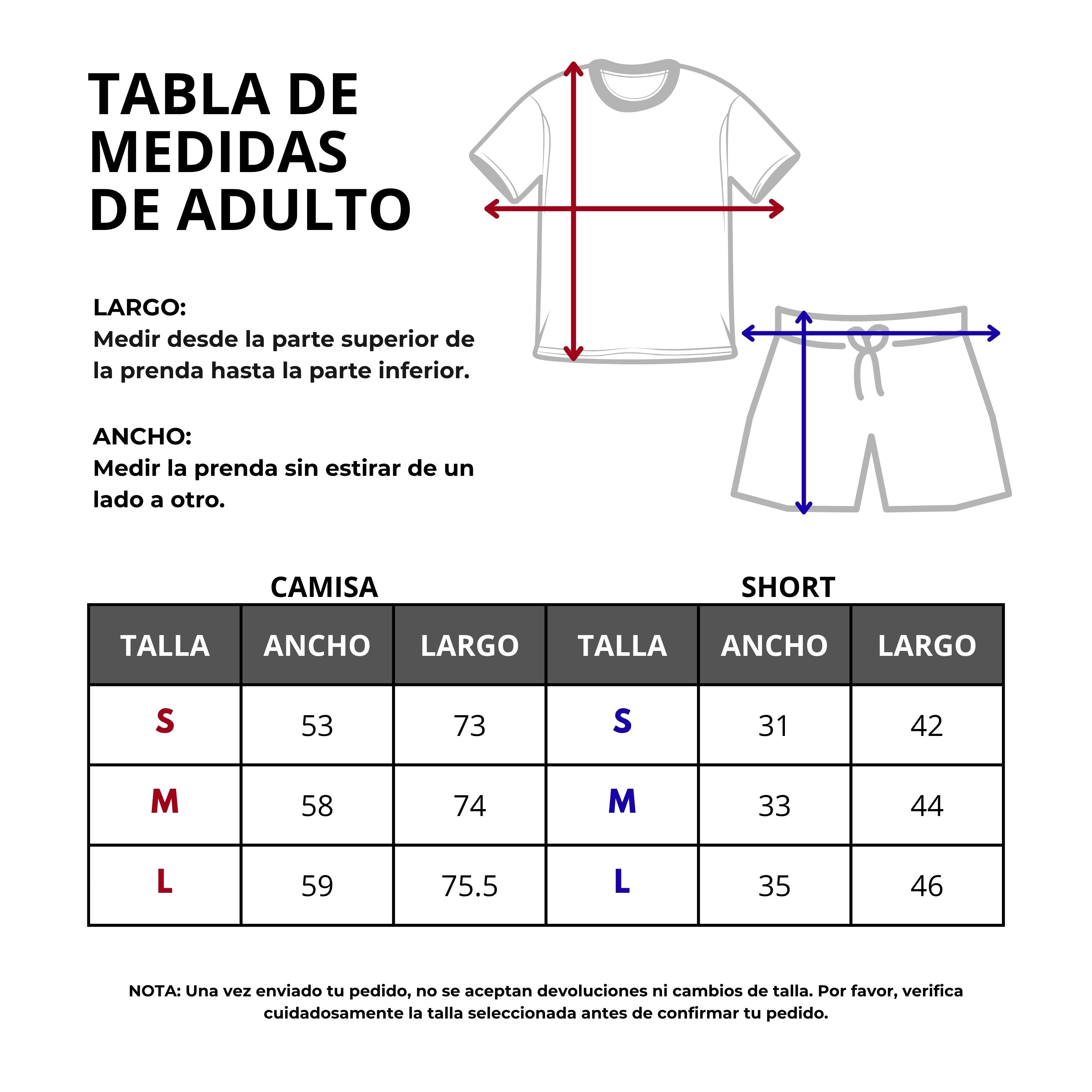Kit Requerido Para Entrenos y Partidos Jugador (Adulto) - Global Soccer Academy